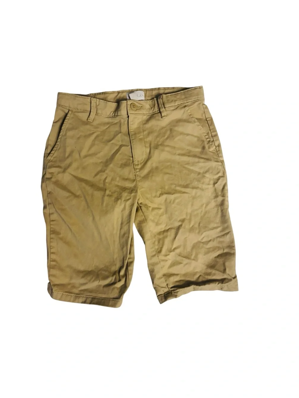 Children’s Place Sz 14 Slim Girls Uniform Shorts Khaki